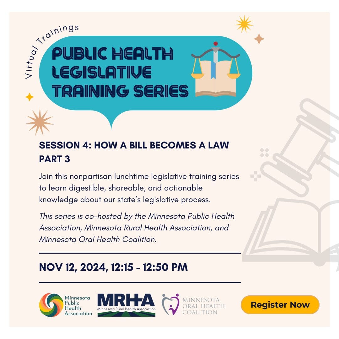 Public Health Legislative Training Series Session 4